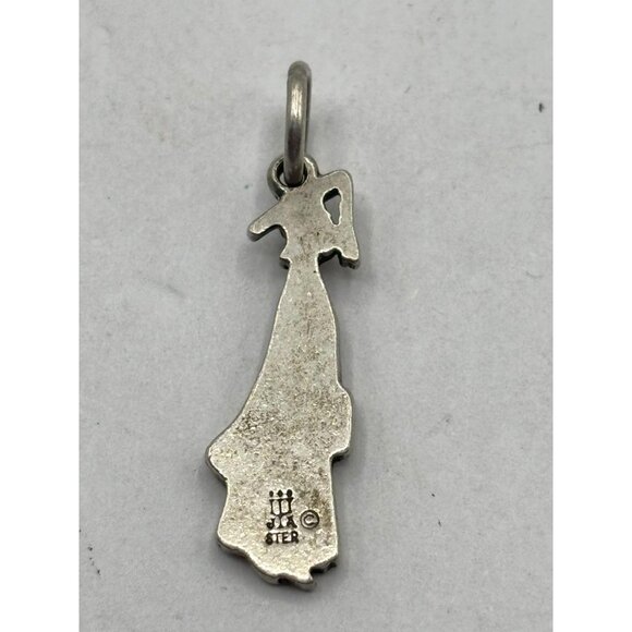 James Avery 925 Sterling Silver Graduate Girl Charm - Picture 2 of 5